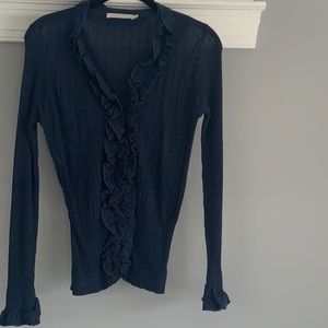 ANNE FONTAINE NAVY SWEATER